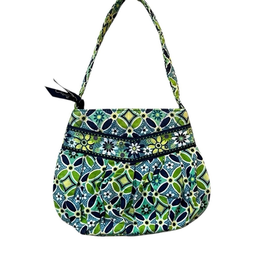 Vera Bradley Retired Daisy Daisy Cambridge Hannah Mini Quilted Shoulder Bag